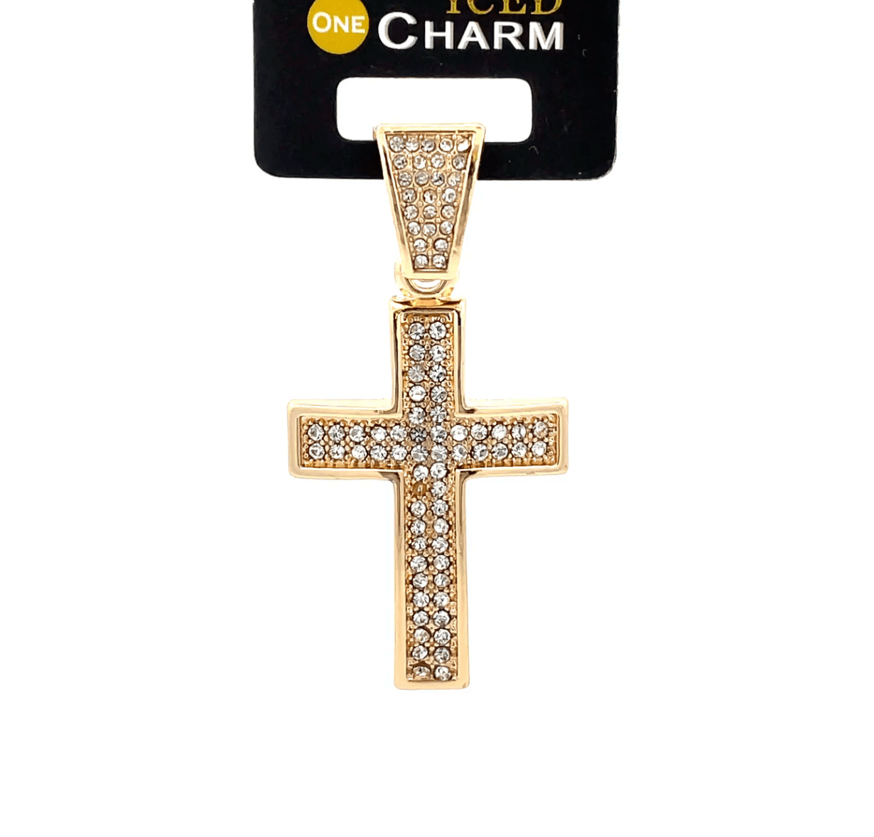 The One Jewelry Iced Charms - Gold Designs - Beauty Exchange Beauty Supply