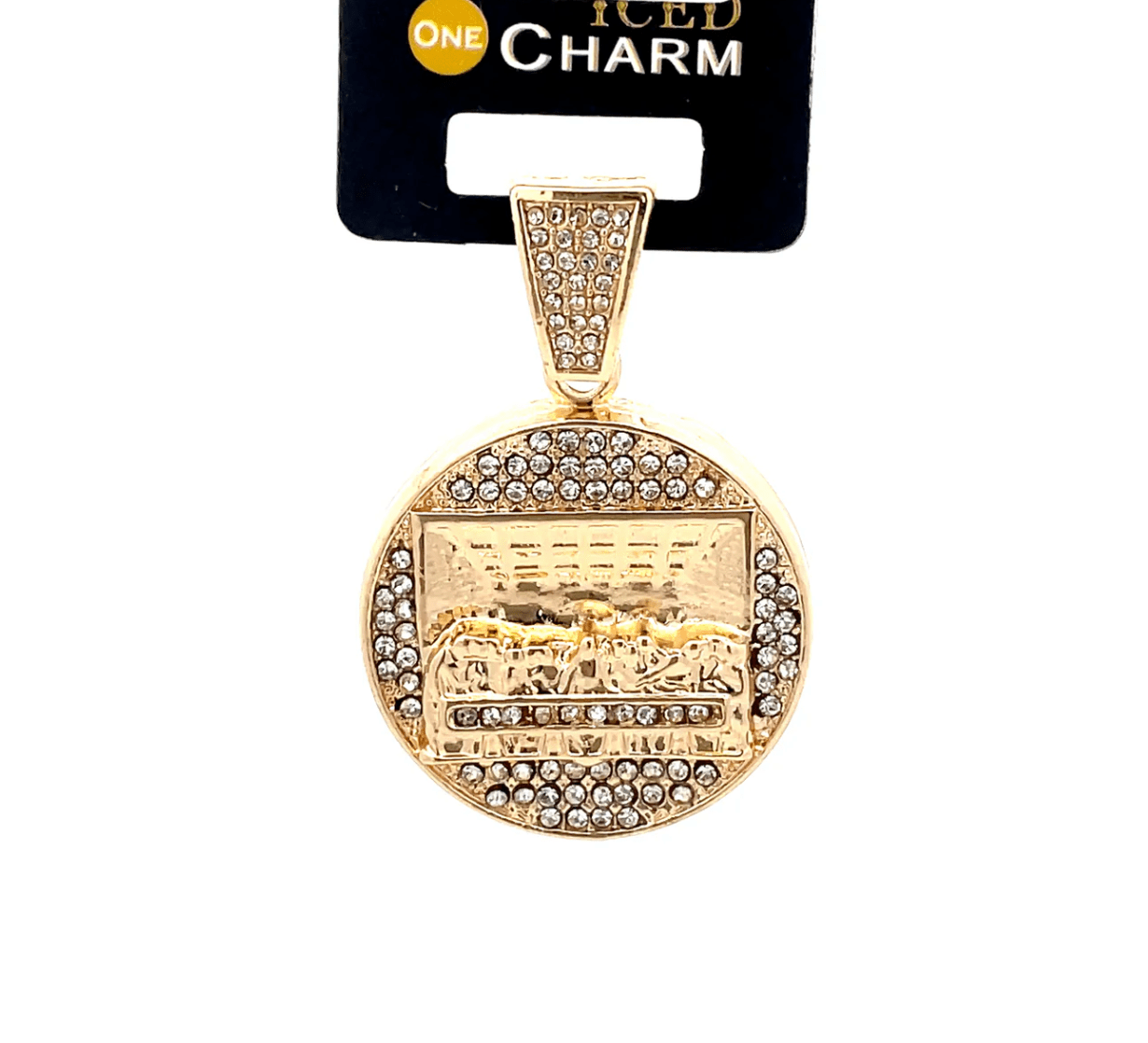 The One Jewelry Iced Charms - Gold Designs - Beauty Exchange Beauty Supply
