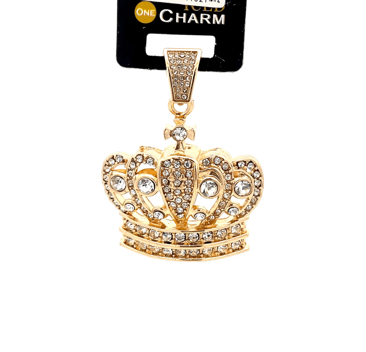 The One Jewelry Iced Charms - Gold Designs - Beauty Exchange Beauty Supply