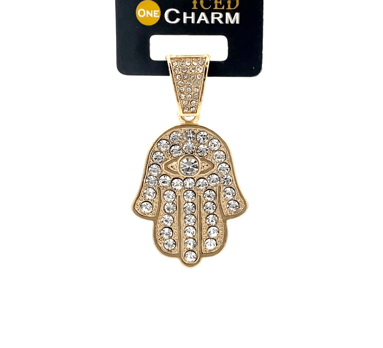 The One Jewelry Iced Charms - Gold Designs - Beauty Exchange Beauty Supply