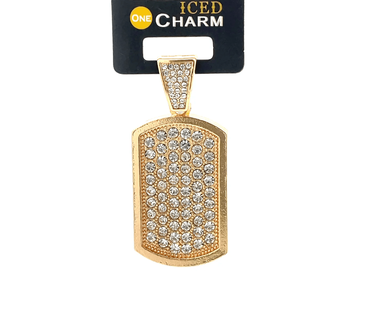The One Jewelry Iced Charms - Gold Designs - Beauty Exchange Beauty Supply