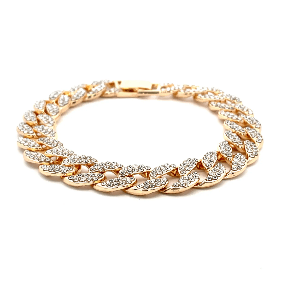 The One Jewelry Iced Out Diamond Bracelet - 10 Styles - Beauty Exchange Beauty Supply
