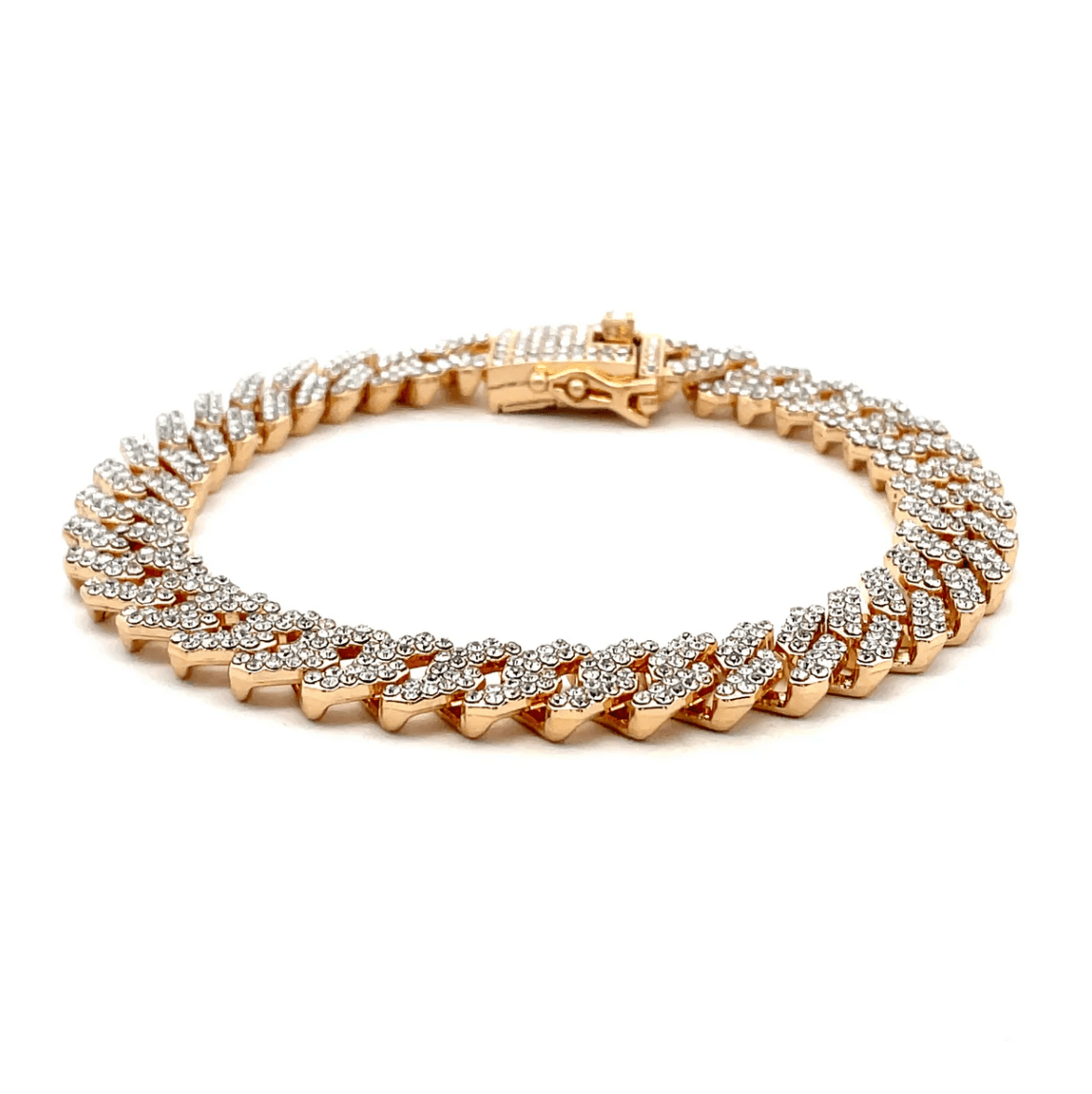 The One Jewelry Iced Out Diamond Bracelet - 10 Styles - Beauty Exchange Beauty Supply