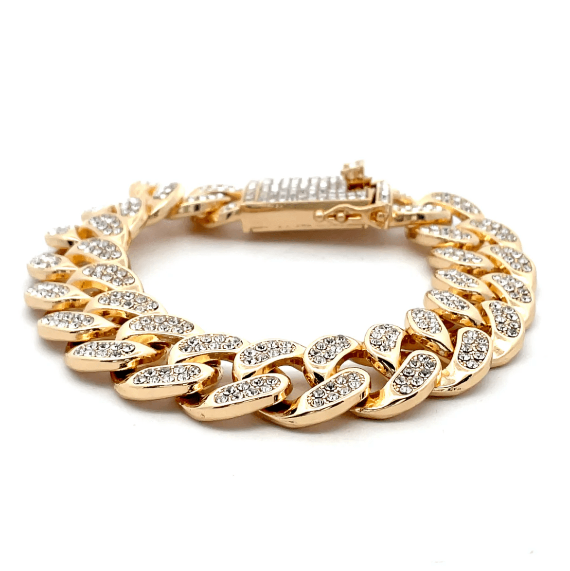 The One Jewelry Iced Out Diamond Bracelet - 10 Styles - Beauty Exchange Beauty Supply