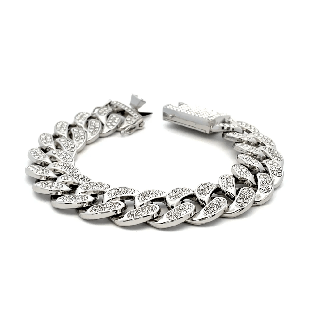 The One Jewelry Iced Out Diamond Bracelet - 8 Styles - Beauty Exchange Beauty Supply