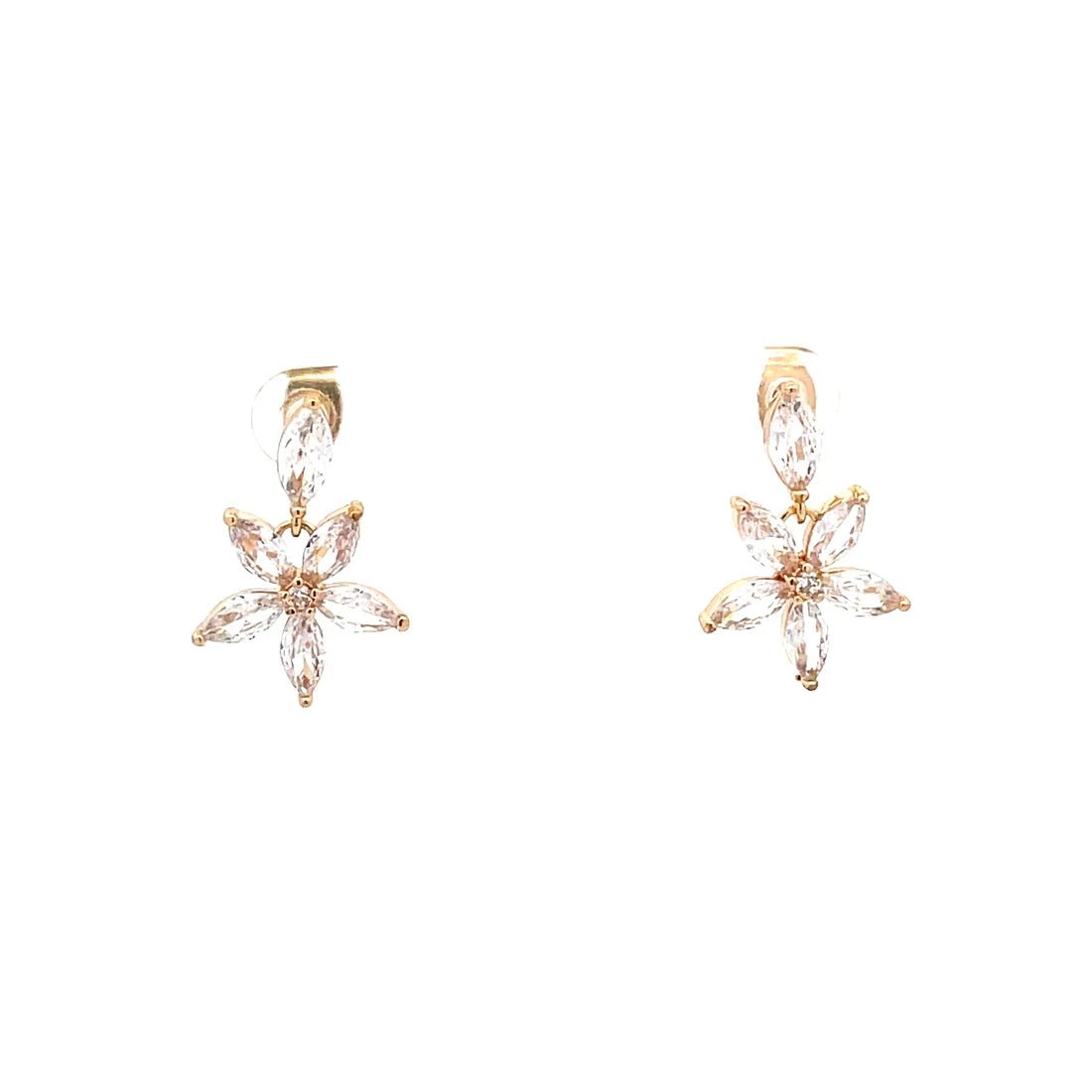 The One Jewelry Micro Pave Earrings - Beauty Exchange Beauty Supply