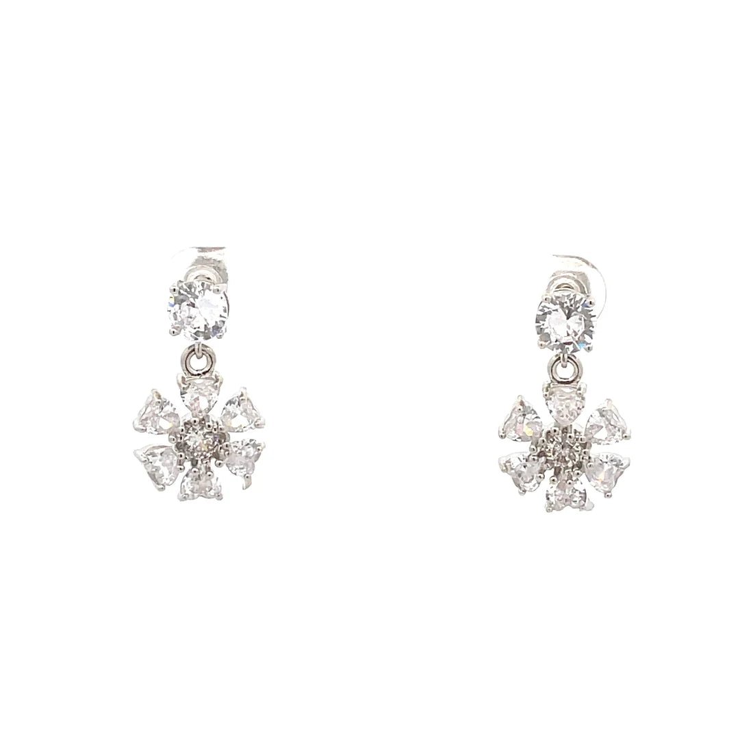 The One Jewelry Micro Pave Earrings - Beauty Exchange Beauty Supply