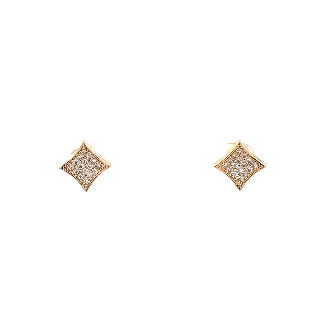 The One Jewelry Micro Pave Earrings - Beauty Exchange Beauty Supply