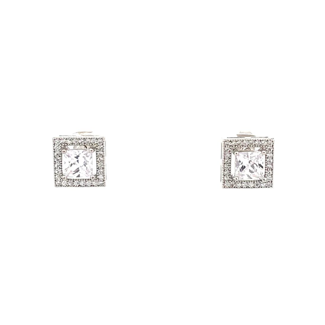 The One Jewelry Micro Pave Earrings - Beauty Exchange Beauty Supply