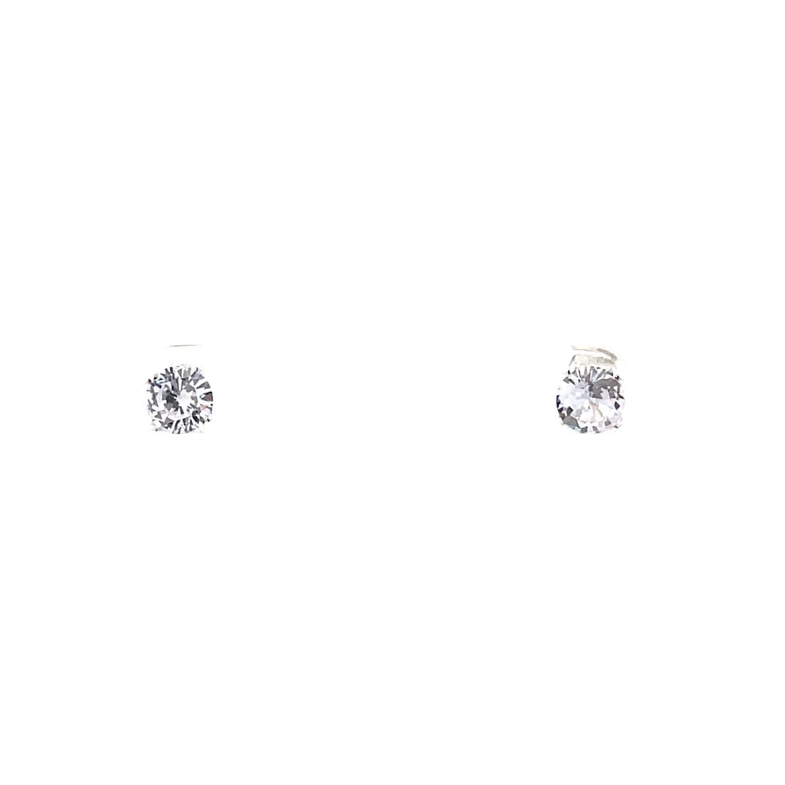 The One Jewelry Sterling Silver Round Earrings - Beauty Exchange Beauty Supply