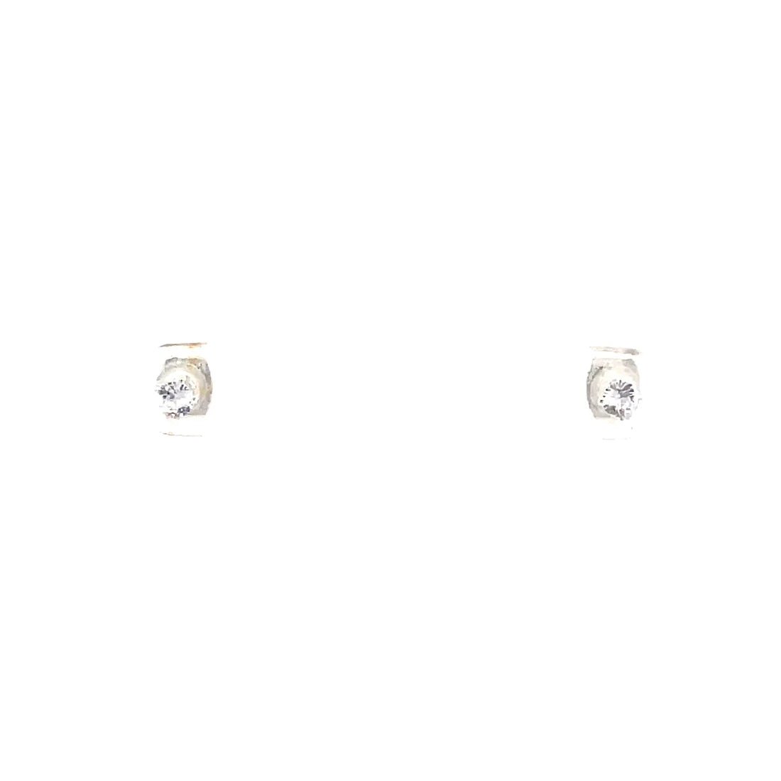 The One Jewelry Sterling Silver Round Earrings - Beauty Exchange Beauty Supply