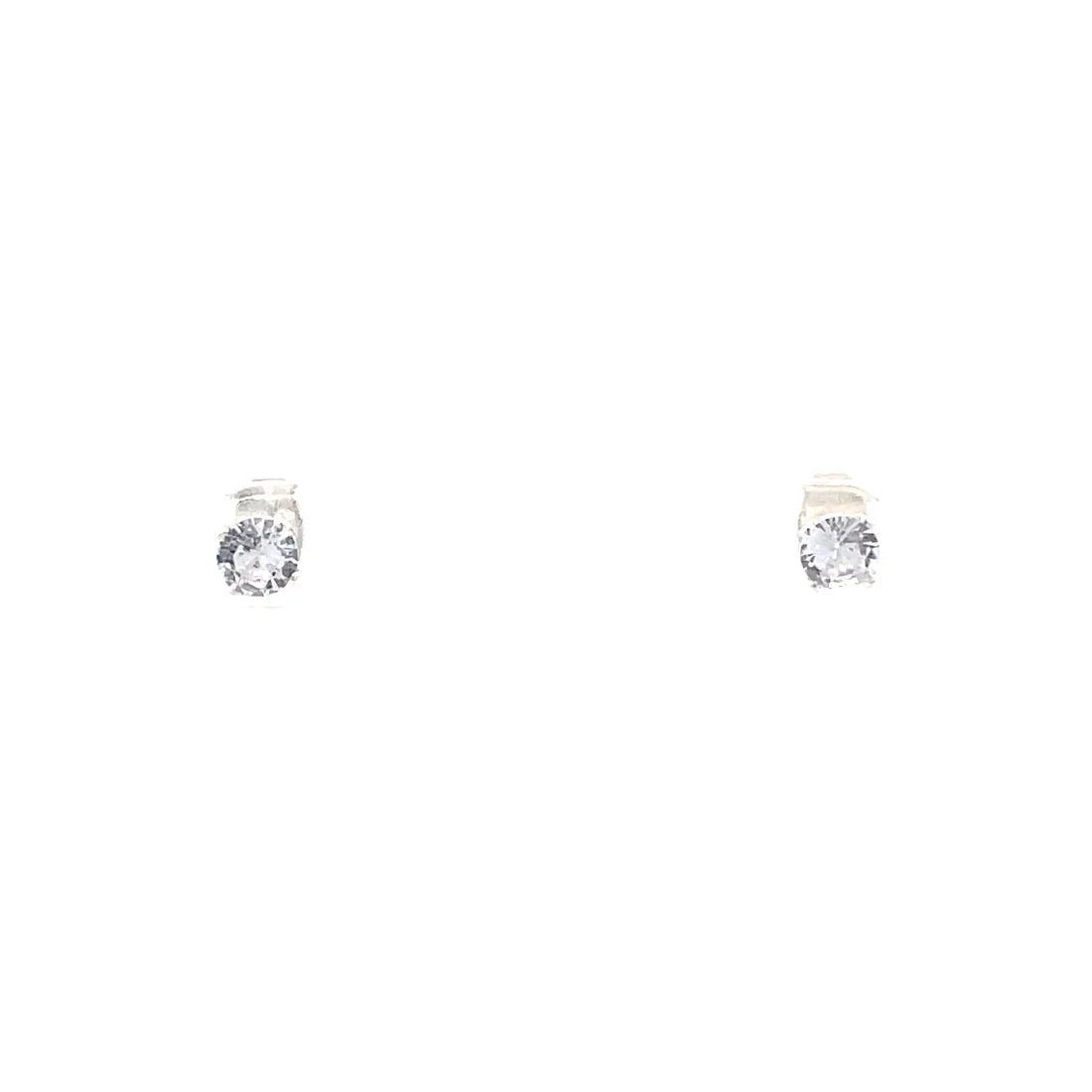 The One Jewelry Sterling Silver Round Earrings - Beauty Exchange Beauty Supply