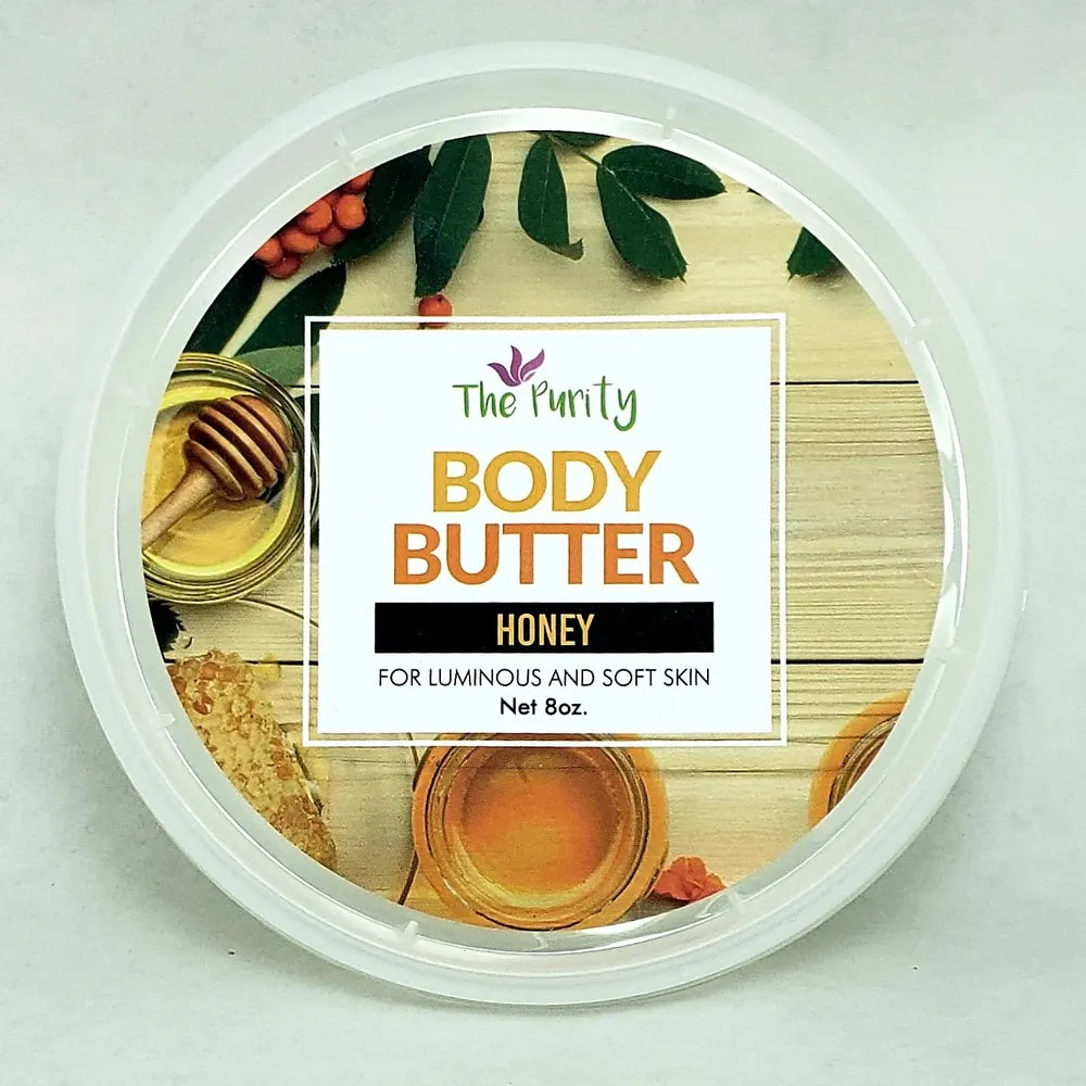 The Purity Cosmetics Body Butter – Hydrating & Nourishing Formula – 9 Scent Variants – 8 oz - Beauty Exchange Beauty Supply
