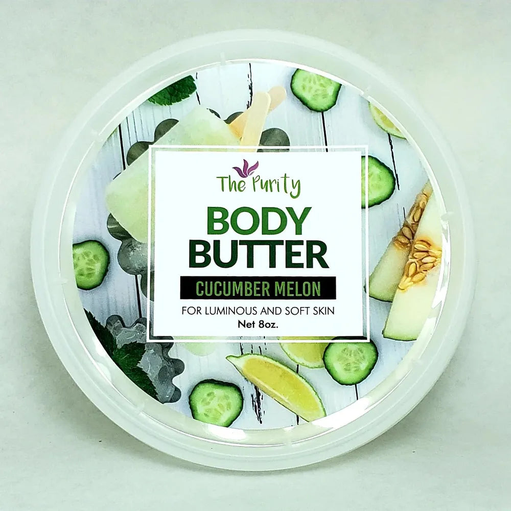 The Purity Cosmetics Body Butter โ Hydrating & Nourishing Formula โ 9 Scent Variants โ 8 oz - Beauty Exchange Beauty Supply