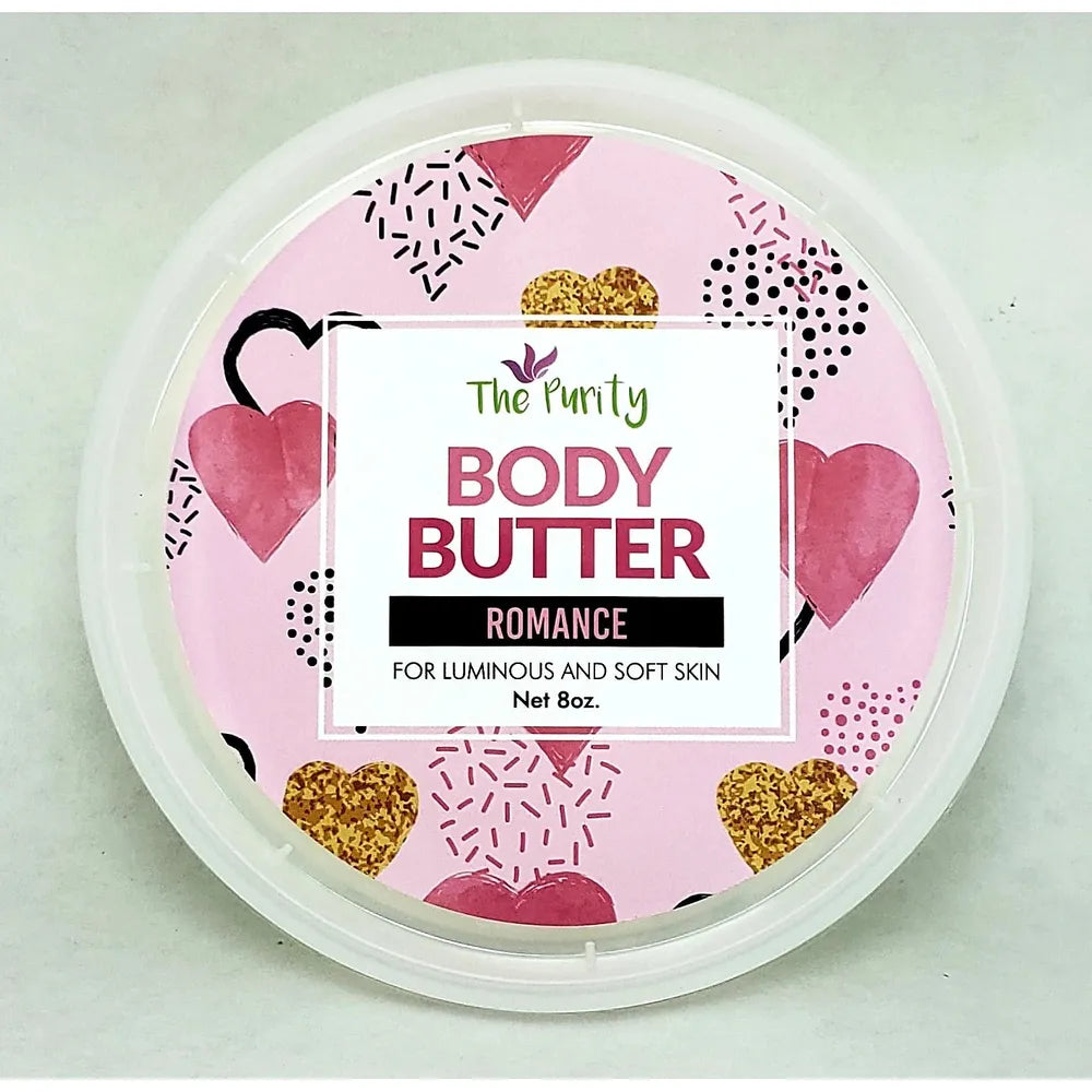 The Purity Cosmetics Body Butter – Hydrating & Nourishing Formula – 9 Scent Variants – 8 oz - Beauty Exchange Beauty Supply