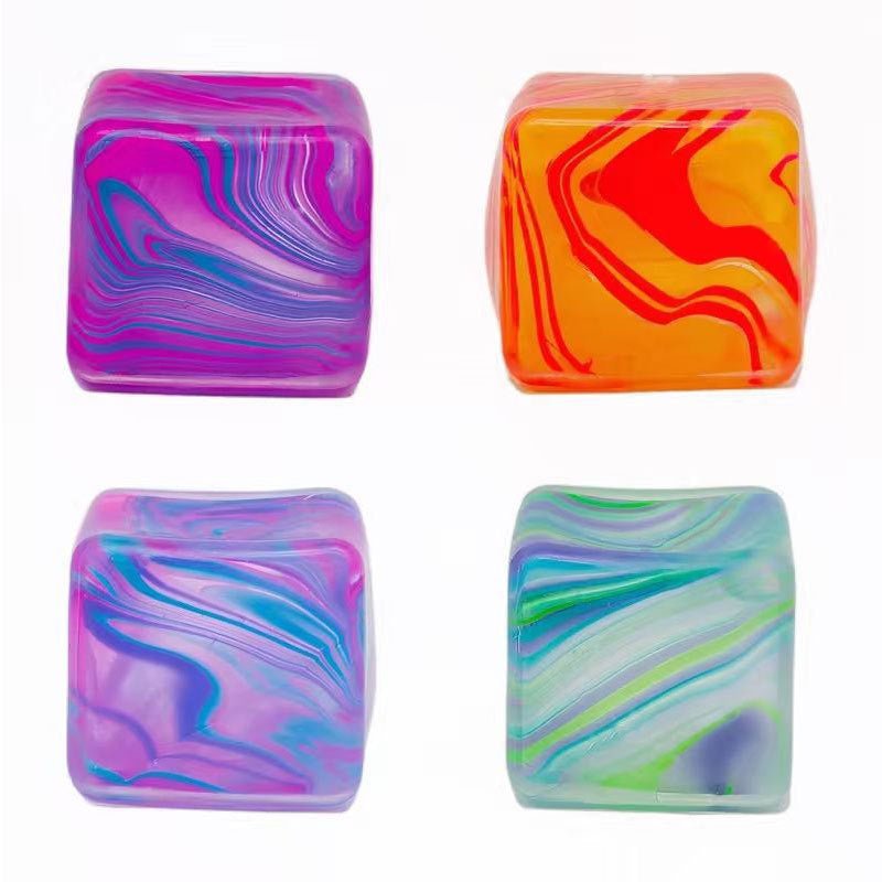 Toy Ice Cube Squishy Toy Stress Relief Squeeze Ball - Beauty Exchange Beauty Supply