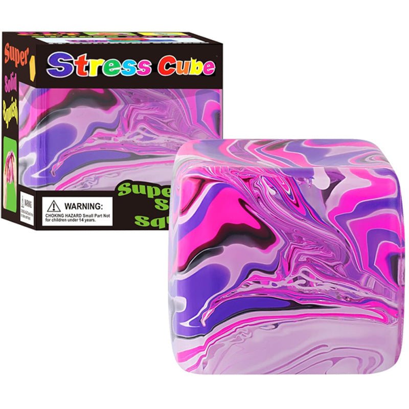 Toy Ice Cube Squishy Toy Stress Relief Squeeze Ball - Beauty Exchange Beauty Supply
