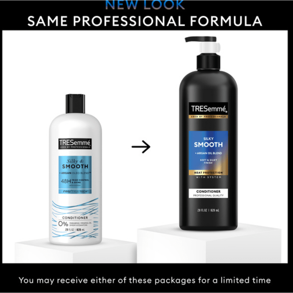 TRESemmé Anti - Breakage Shampoo & Silky & Smooth Conditioner Set – Strengthen, Smooth & Shine – 28 fl oz Each - Beauty Exchange Beauty Supply