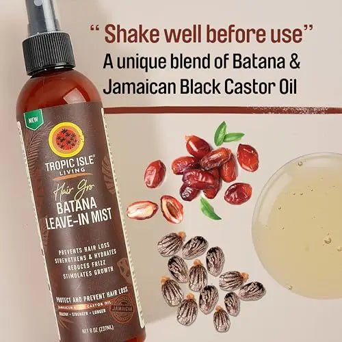 Tropic Isle Batana Leave - In Mist – 8 oz - Beauty Exchange Beauty Supply