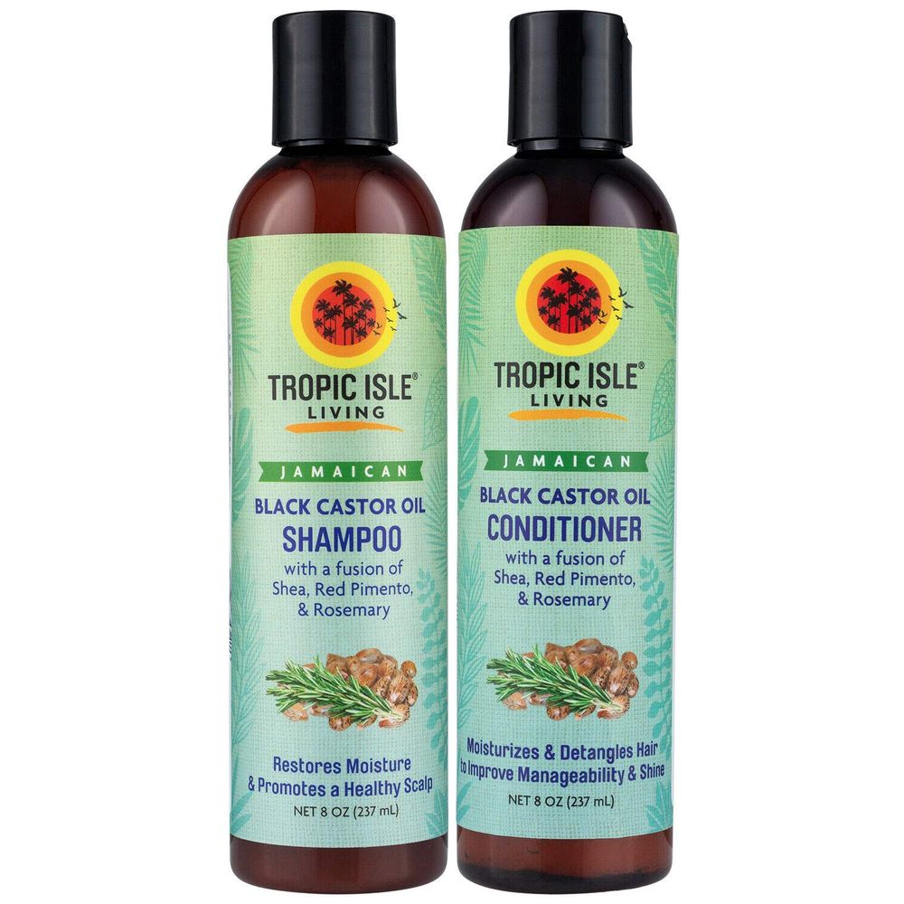 Tropic Isle JBCO Shampoo & Conditioner Duo – 8 oz - Beauty Exchange Beauty Supply