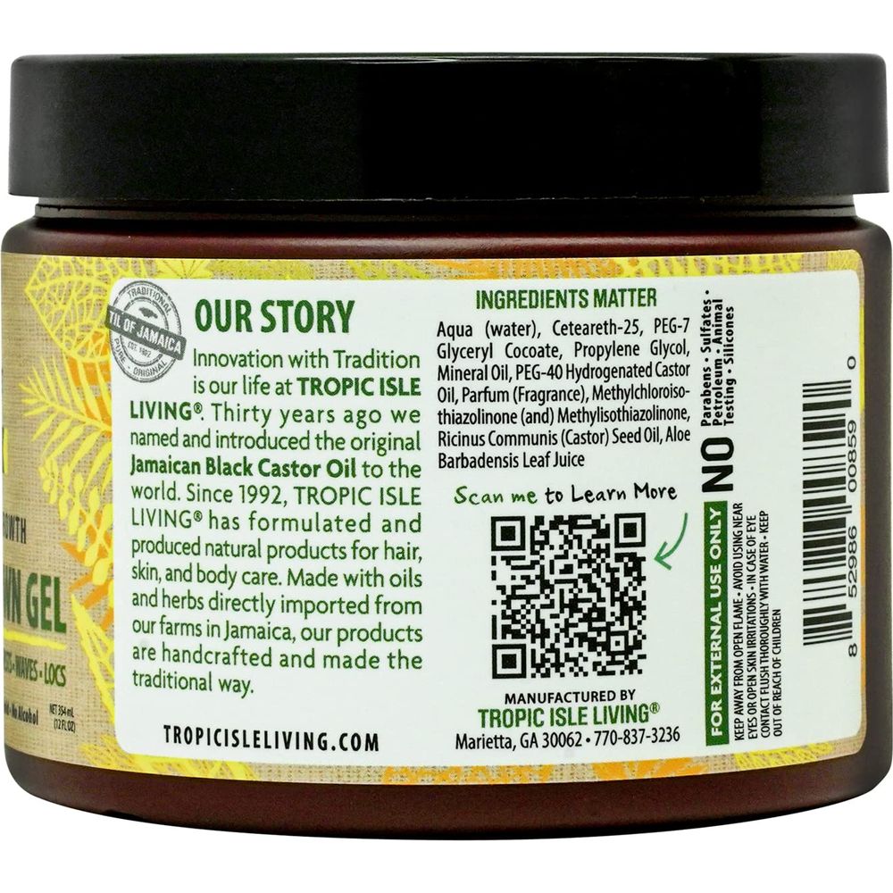 Tropic Isle Living 5 - in - 1 Loc Down Gel – 12oz - Beauty Exchange Beauty Supply