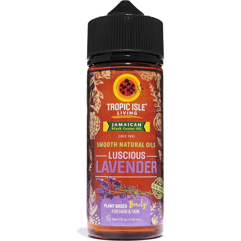 Tropical Isle Living Jamaican Black Castor Oil Smooth Natural Oil | 6 Tropical Variants for Hair & Scalp Nourishment | 4 oz - Beauty Exchange Beauty Supply