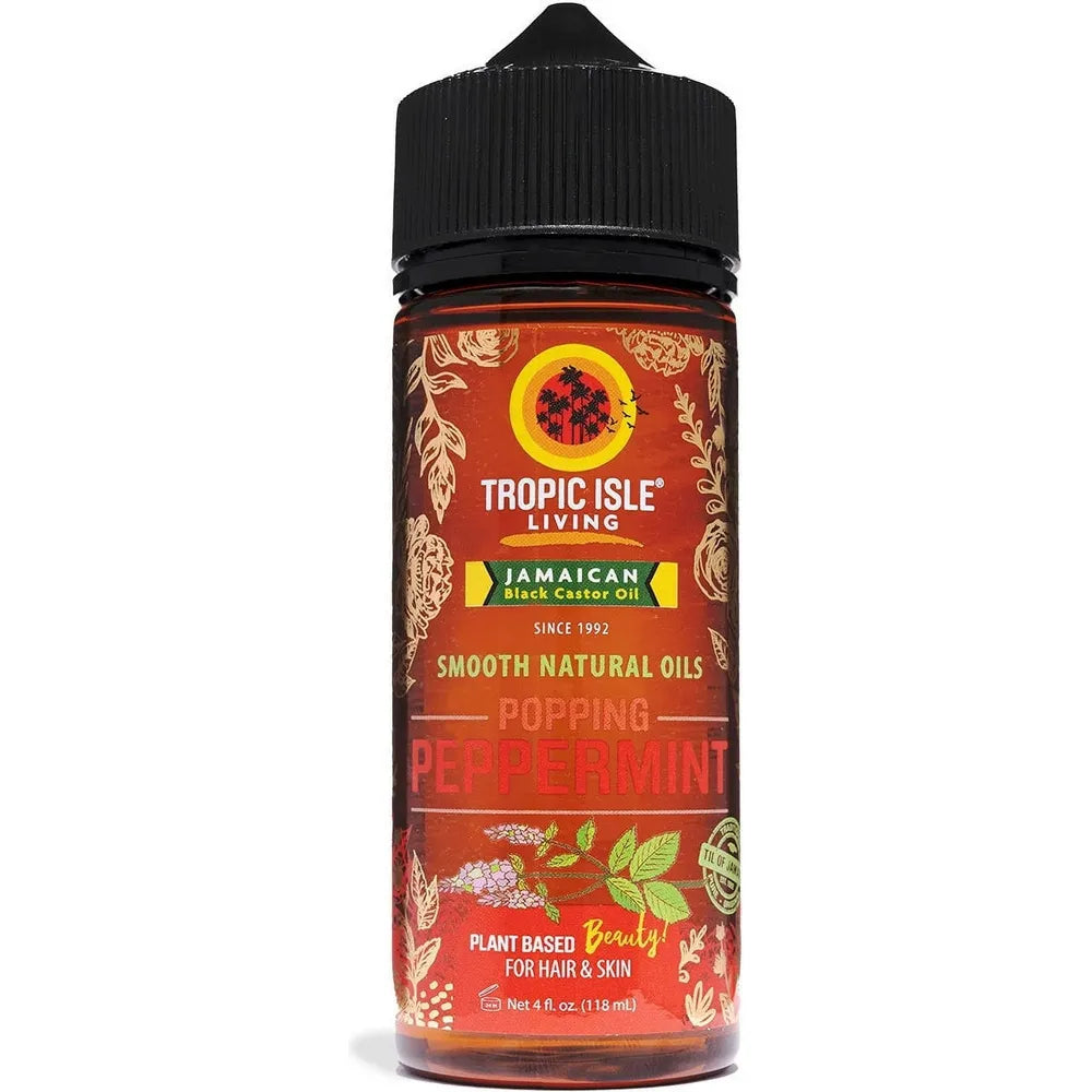 Tropical Isle Living Jamaican Black Castor Oil Smooth Natural Oil | 6 Tropical Variants for Hair & Scalp Nourishment | 4 oz - Beauty Exchange Beauty Supply