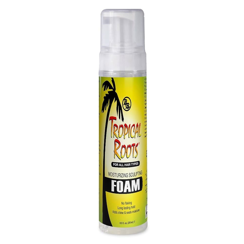 Tropical Roots Moisturizing Sculpting Foam – 8.5 oz - Beauty Exchange Beauty Supply