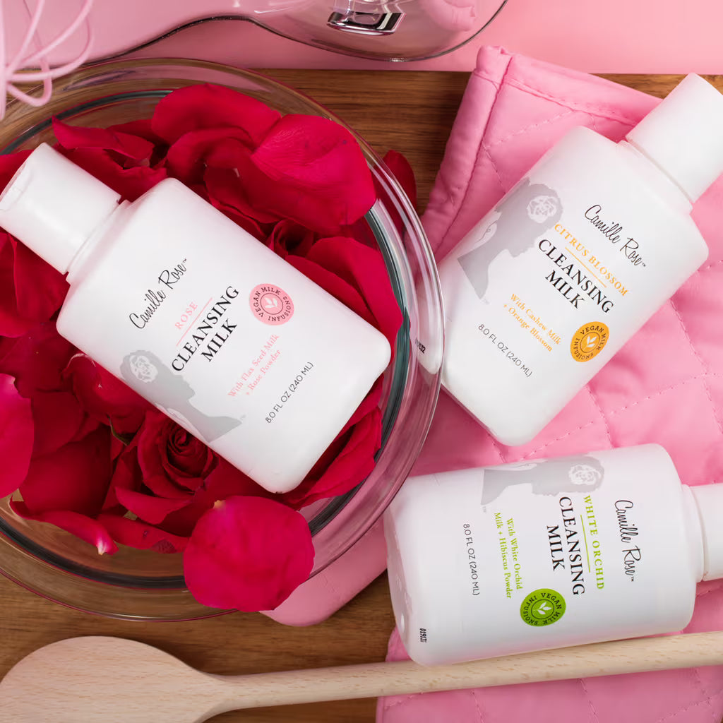 Camille Rose White Orchid Cleansing Milk – 8 fl oz