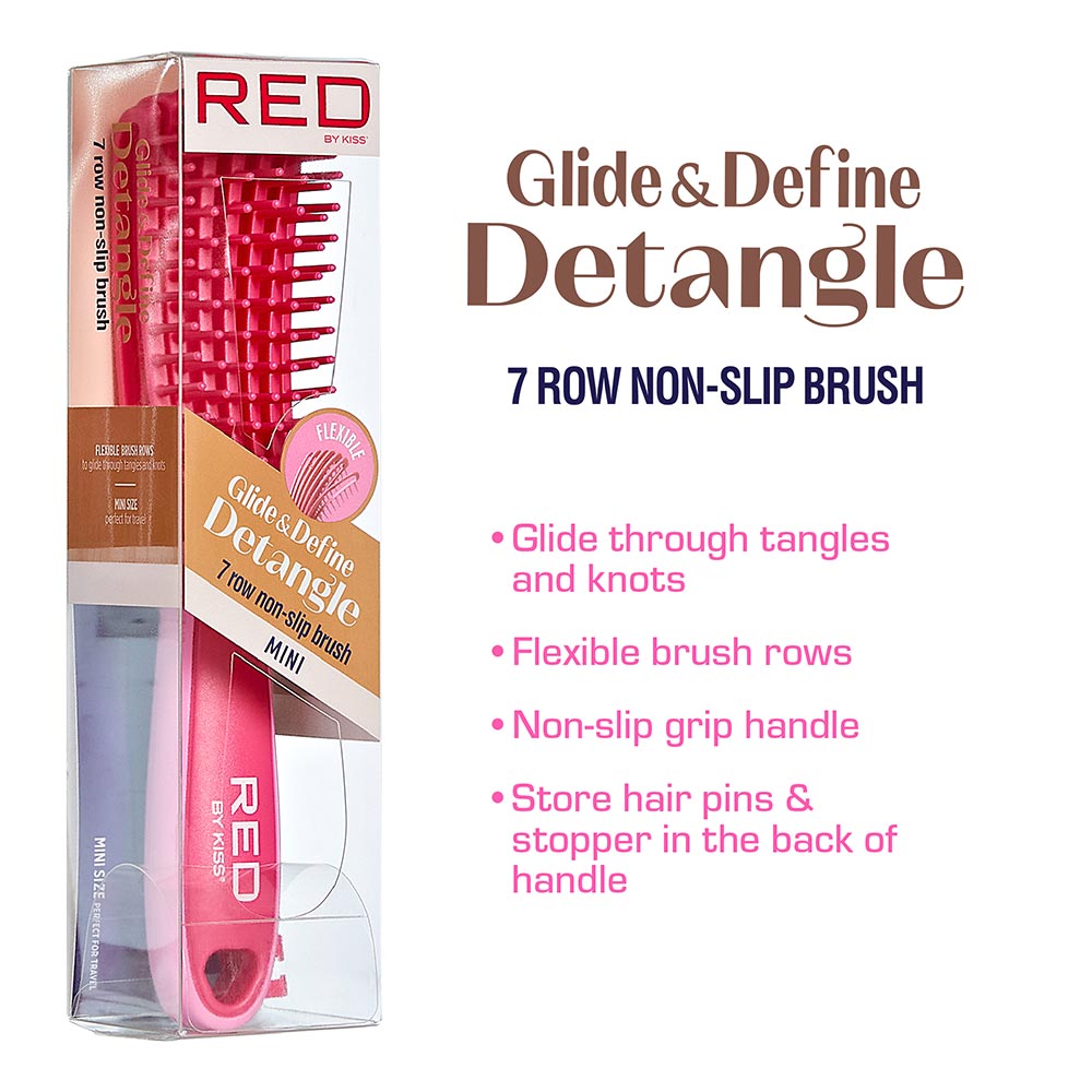 Red by Kiss EZ Glide Detangling Brush
