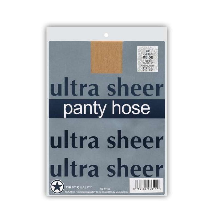 Ultra Sheer Pantyhose – Fits 5'0" to 5'9" - Beauty Exchange Beauty Supply