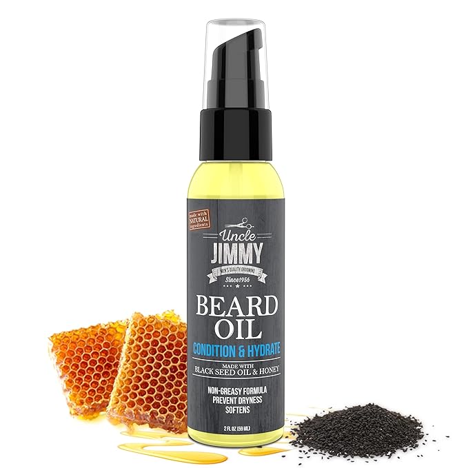 Uncle Jimmy Beard Oil & Growth Oil – 2oz - Beauty Exchange Beauty Supply