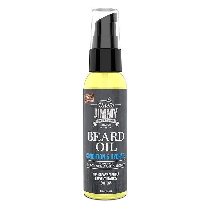 Uncle Jimmy Beard Oil & Growth Oil – 2oz - Beauty Exchange Beauty Supply