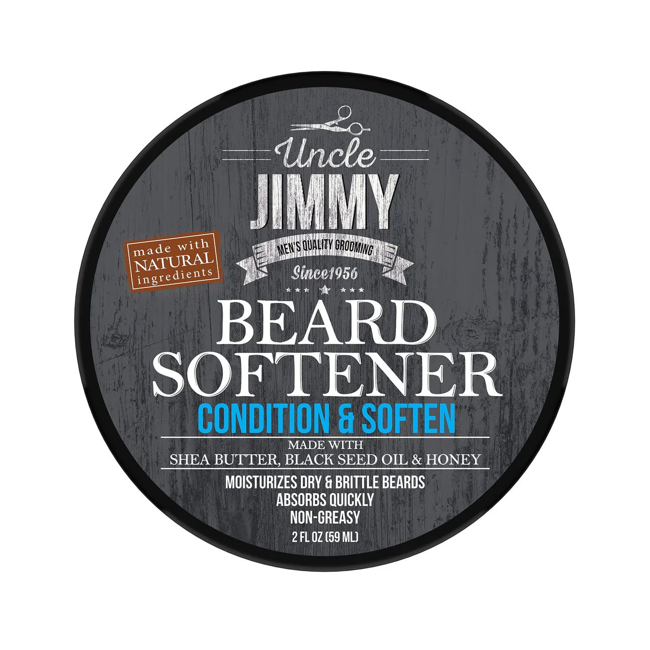Uncle Jimmy Beard Softener Balm – 2oz - Beauty Exchange Beauty Supply