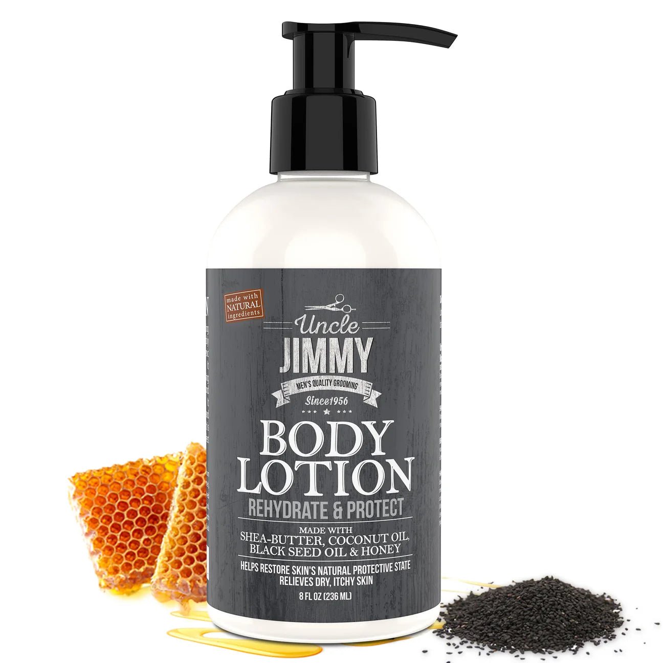 Uncle Jimmy Body Lotion – 8oz - Beauty Exchange Beauty Supply