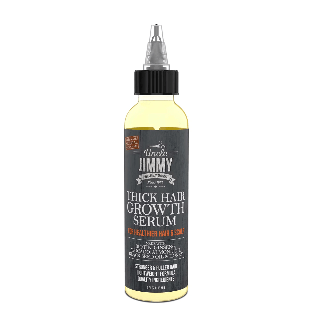 Uncle Jimmy Thick Hair Growth Serum โ 4oz - Beauty Exchange Beauty Supply