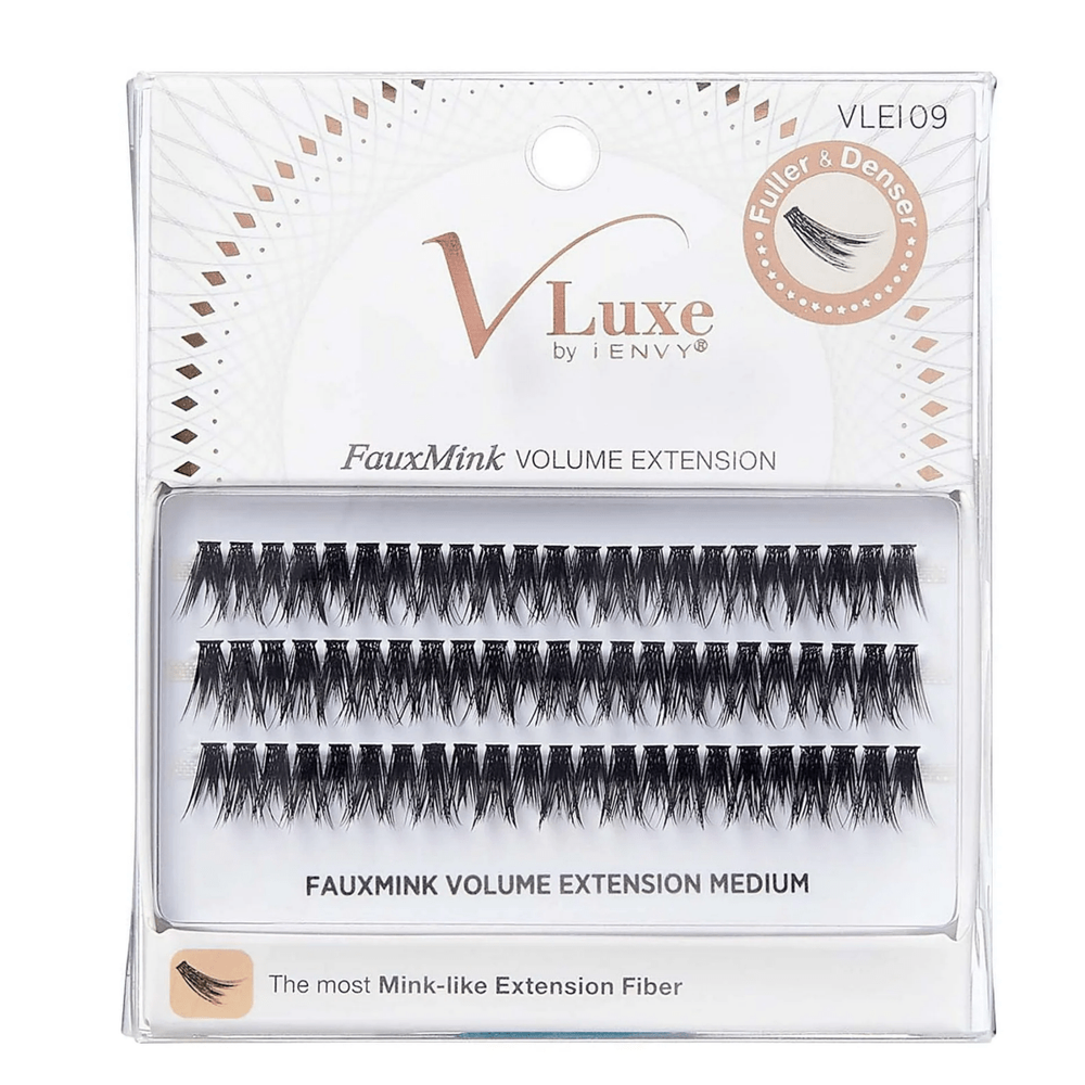 V - Luxe by i - ENVY 30D Extension Cluster Lashes – Styles 06 to 13 - Beauty Exchange Beauty Supply