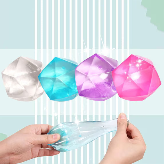 Color Stress Balls Diamond Shape Decompression