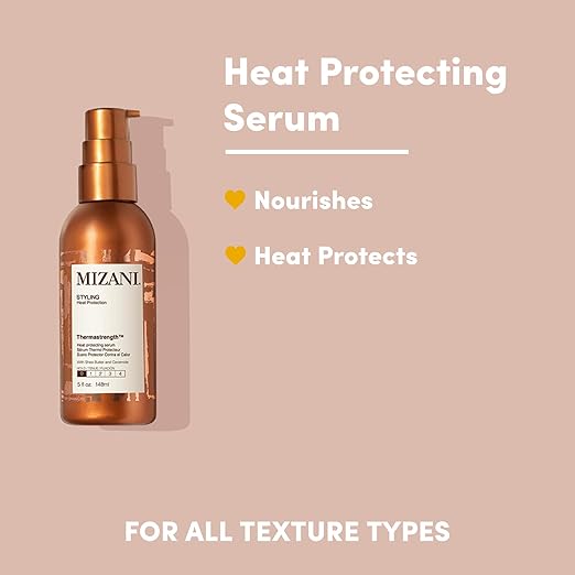Mizani Thermastrength Heat Protecting Serum - Heat Damage Protection 5oz