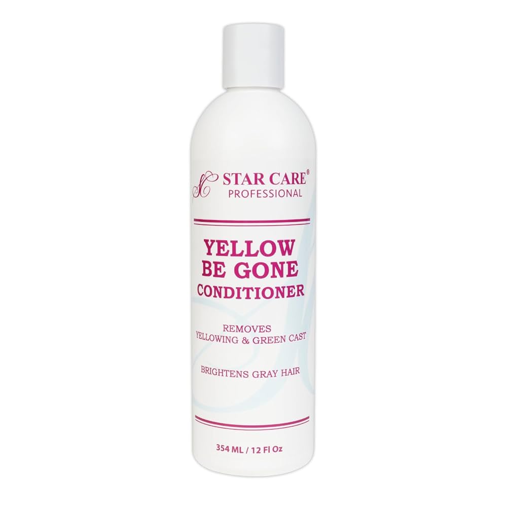 Star Care Yellow Be Gone Shampoo & Conditioner 12oz