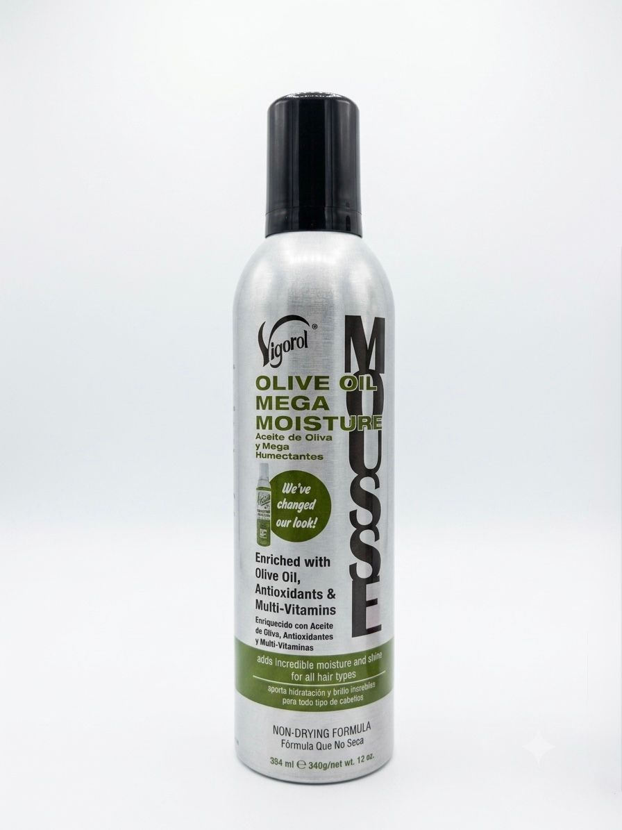 Vigorol Hair Styling Foam Mousse – 12 oz - Beauty Exchange Beauty Supply