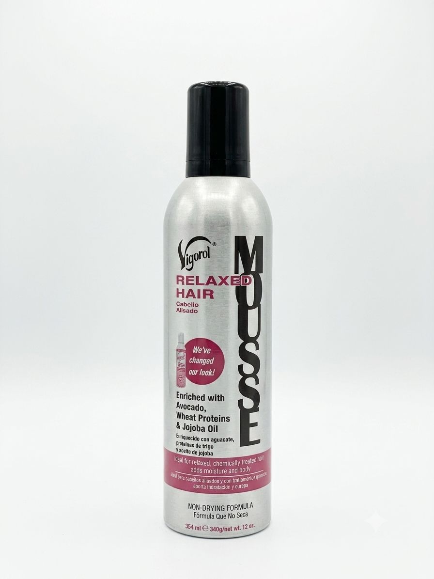 Vigorol Hair Styling Foam Mousse – 12 oz - Beauty Exchange Beauty Supply