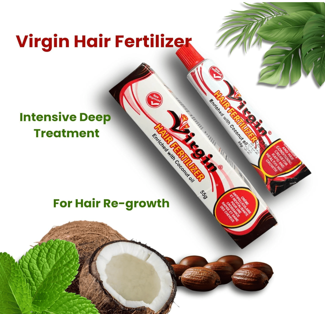 Virgin Hair Fertilizer - Coconut Oil - Beauty Exchange Beauty Supply