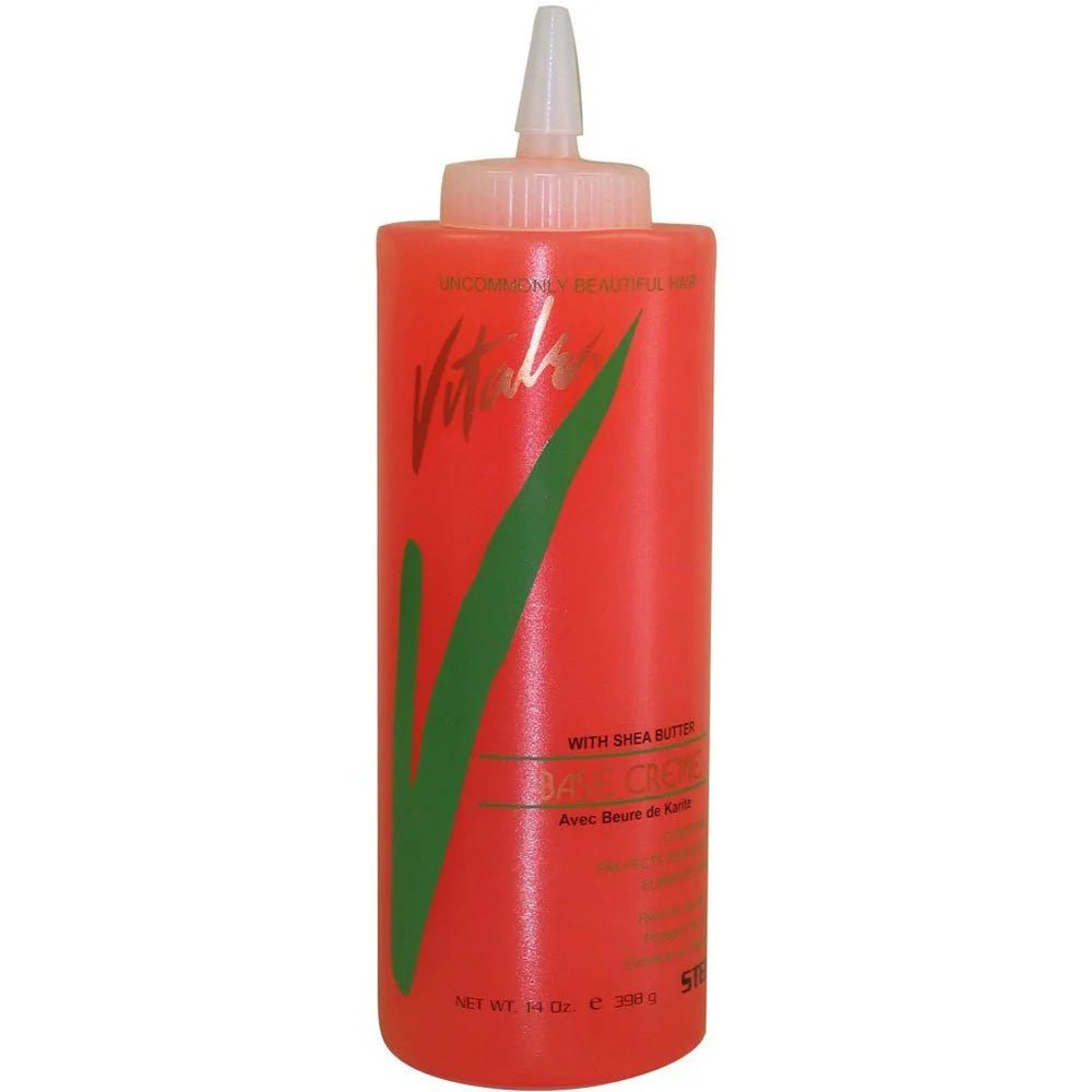 Vitale Base Creme with Shea Butter | Protective Scalp Treatment for Relaxers & Chemical Services – 14 oz - Beauty Exchange Beauty Supply