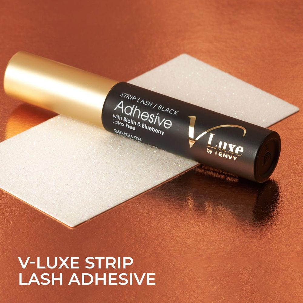 Vluxe Biotin Strip Lash Glue – (VLEG01 & VLEG02) - Beauty Exchange Beauty Supply