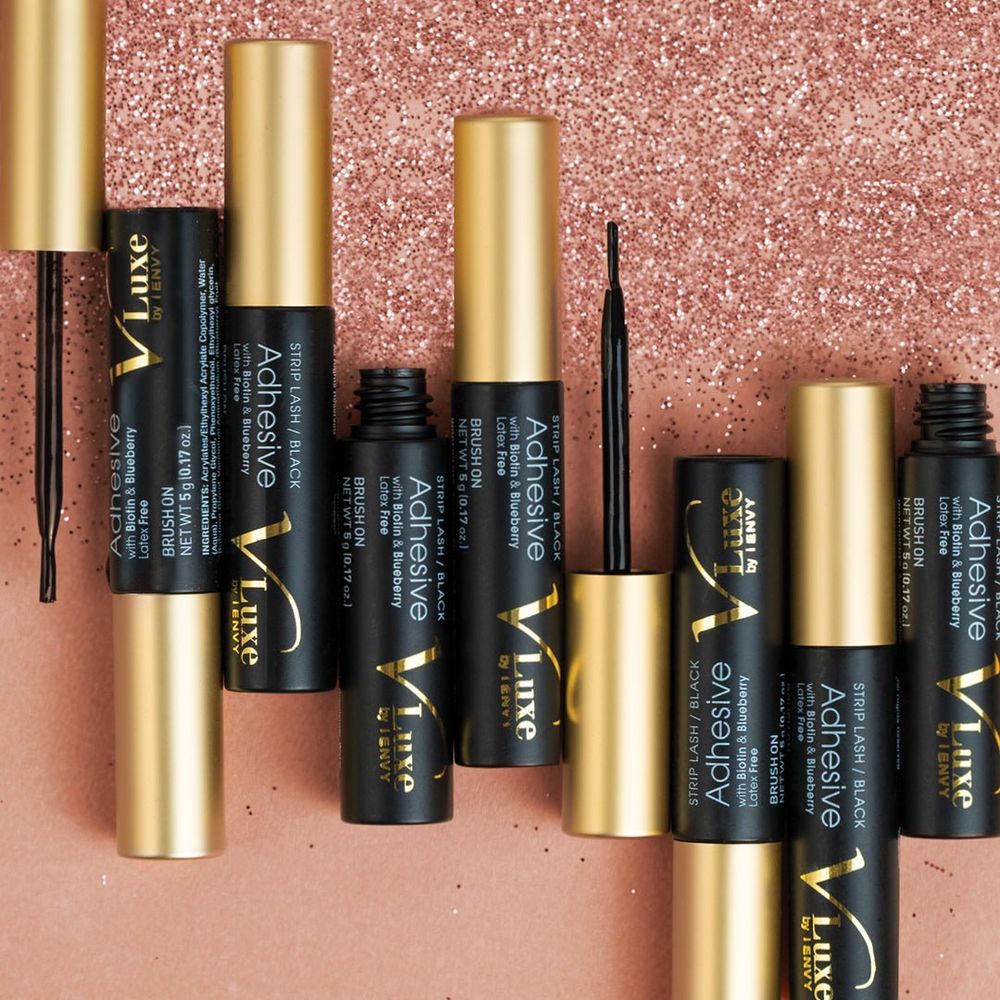 Vluxe Biotin Strip Lash Glue – (VLEG01 & VLEG02) - Beauty Exchange Beauty Supply
