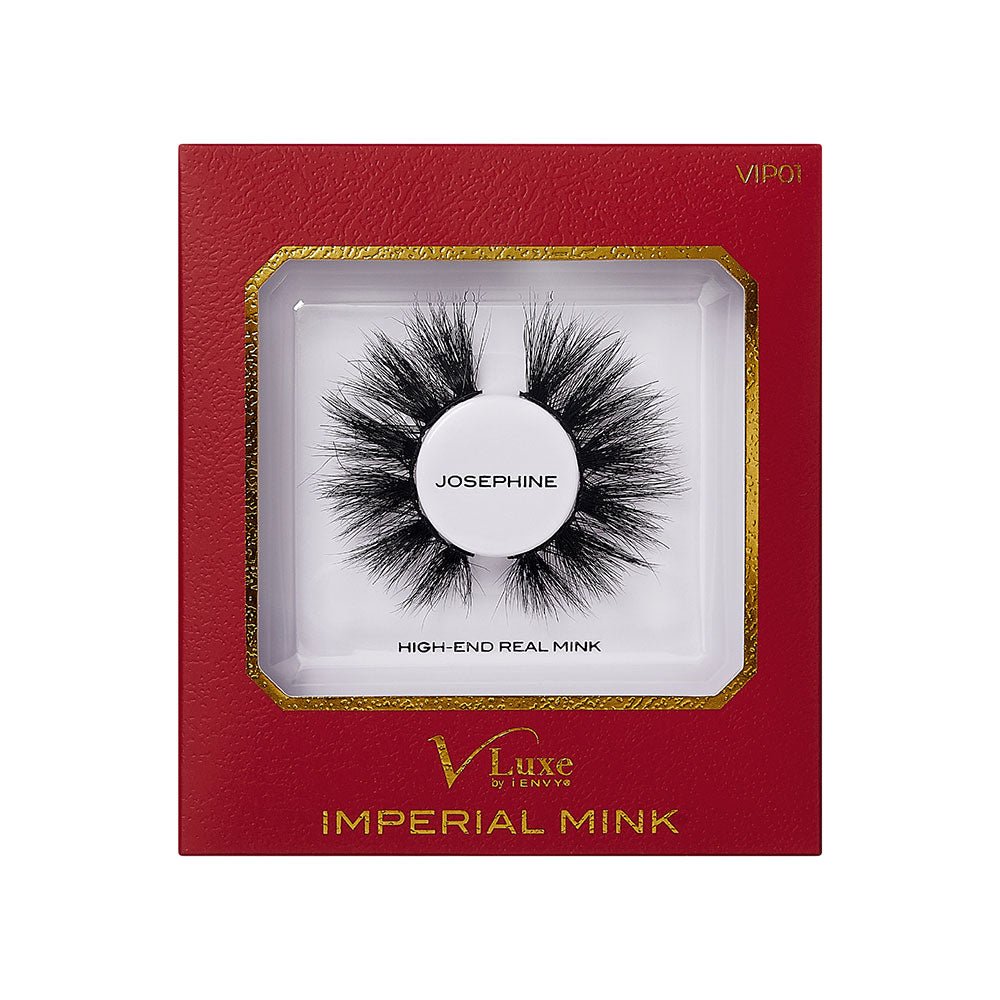 VLUXE by i - ENVY Imperial Mink Lashes – 100% Real Mink Luxury | Regal Volume & Soft Glam | Styles: Josephine, Emma, Charlotte, Elizabeth, Adelaide - Beauty Exchange Beauty Supply