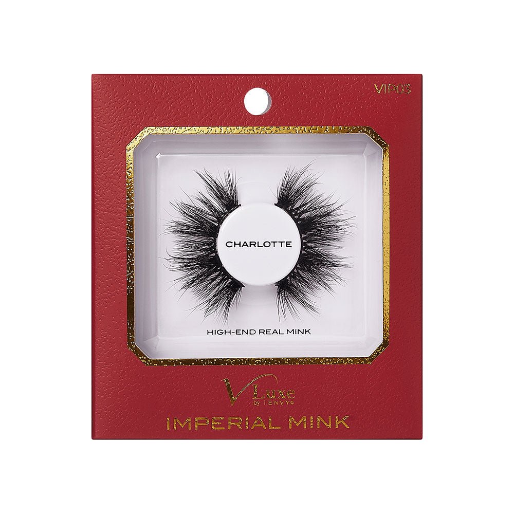 VLUXE by i - ENVY Imperial Mink Lashes – 100% Real Mink Luxury | Regal Volume & Soft Glam | Styles: Josephine, Emma, Charlotte, Elizabeth, Adelaide - Beauty Exchange Beauty Supply