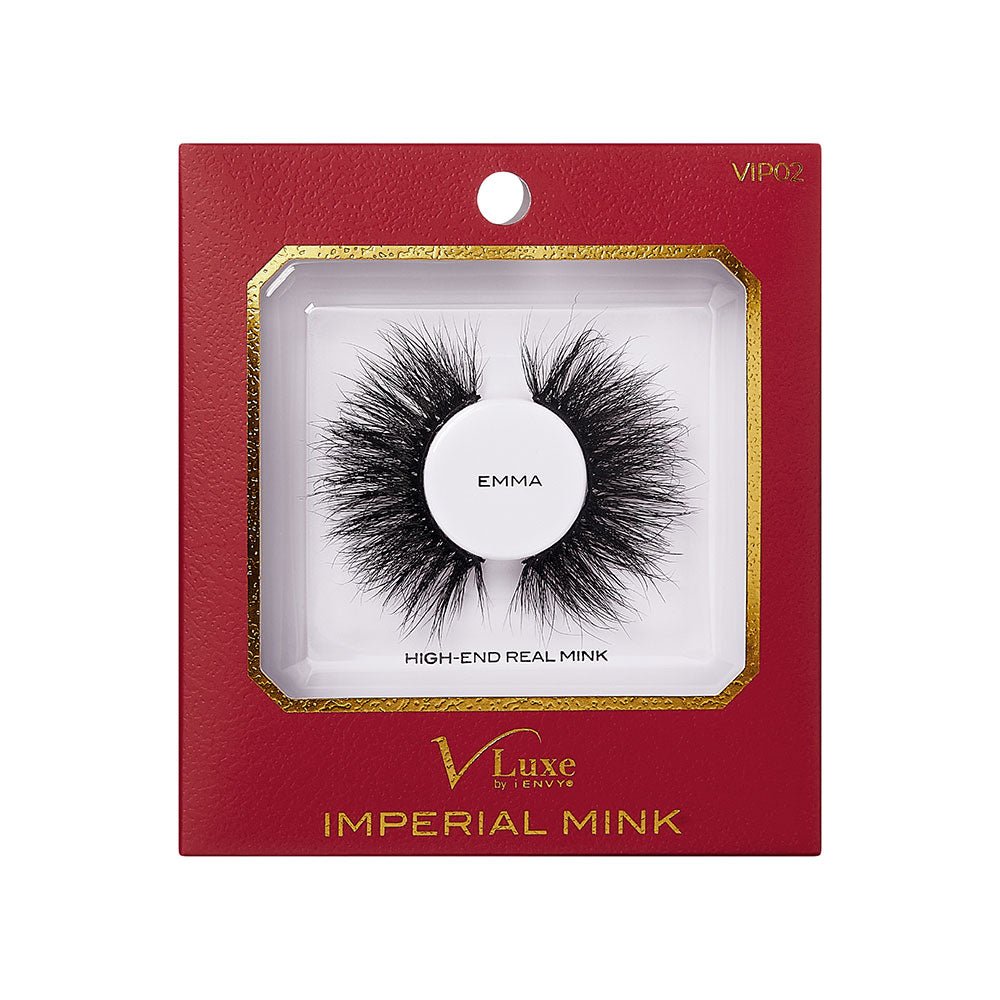 VLUXE by i - ENVY Imperial Mink Lashes – 100% Real Mink Luxury | Regal Volume & Soft Glam | Styles: Josephine, Emma, Charlotte, Elizabeth, Adelaide - Beauty Exchange Beauty Supply