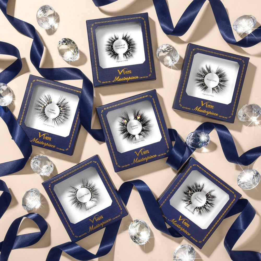 VLUXE by i - ENVY Masterpiece Mink Lashes – Premium Glamour for a Sophisticated Look - Beauty Exchange Beauty Supply